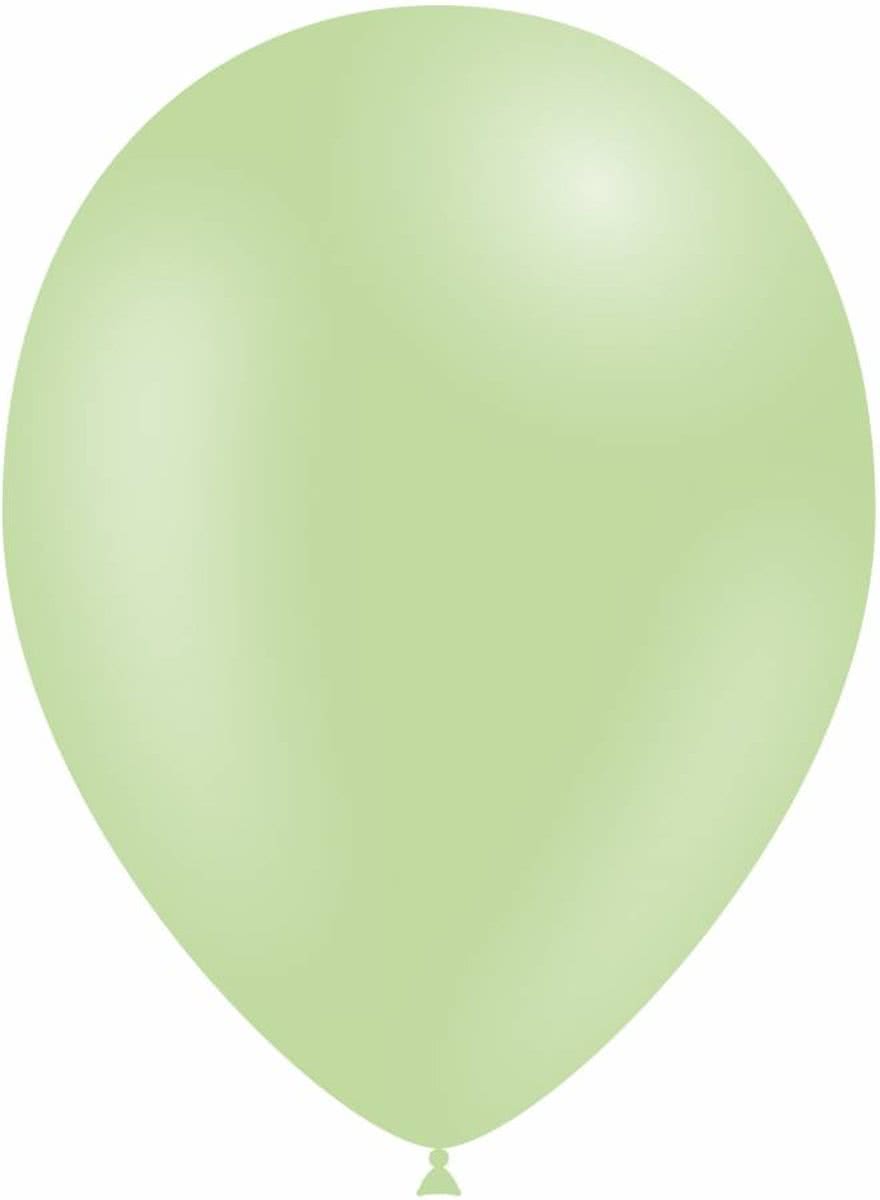 Lichtgroene Ballonnen 25cm 50 stuks