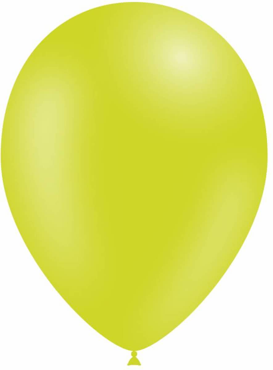 Lime Groene Ballonnen 100 stuks