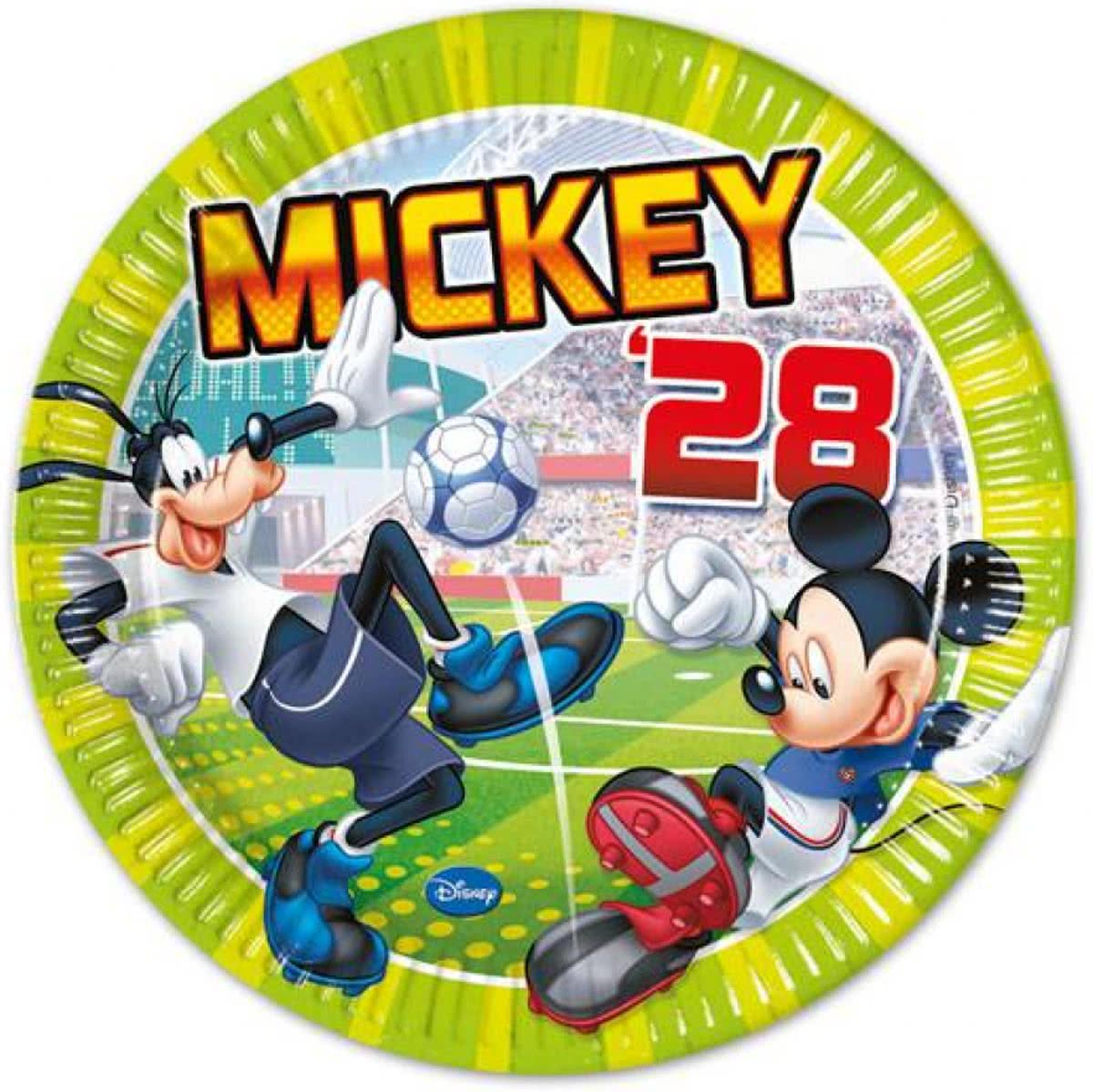 Mickey Mouse Borden Versiering - 8 stuks