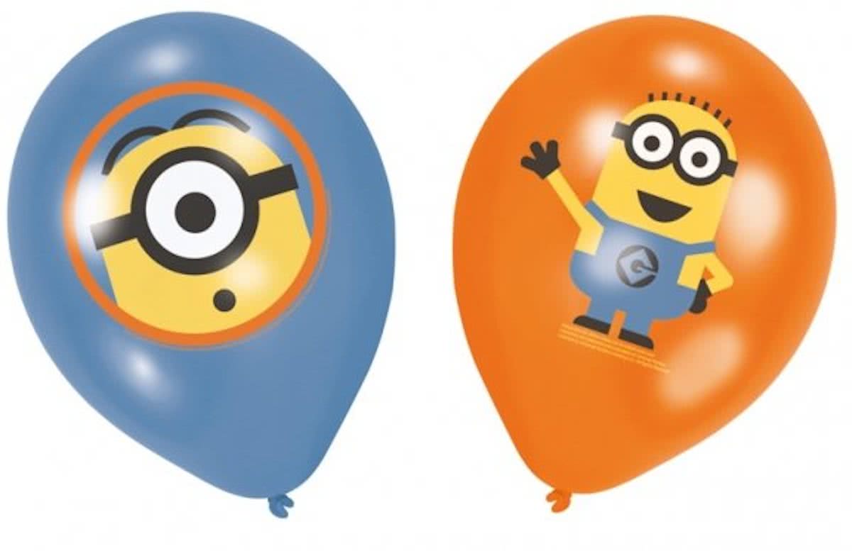 Minions Ballonnen 28cm 6 stuks