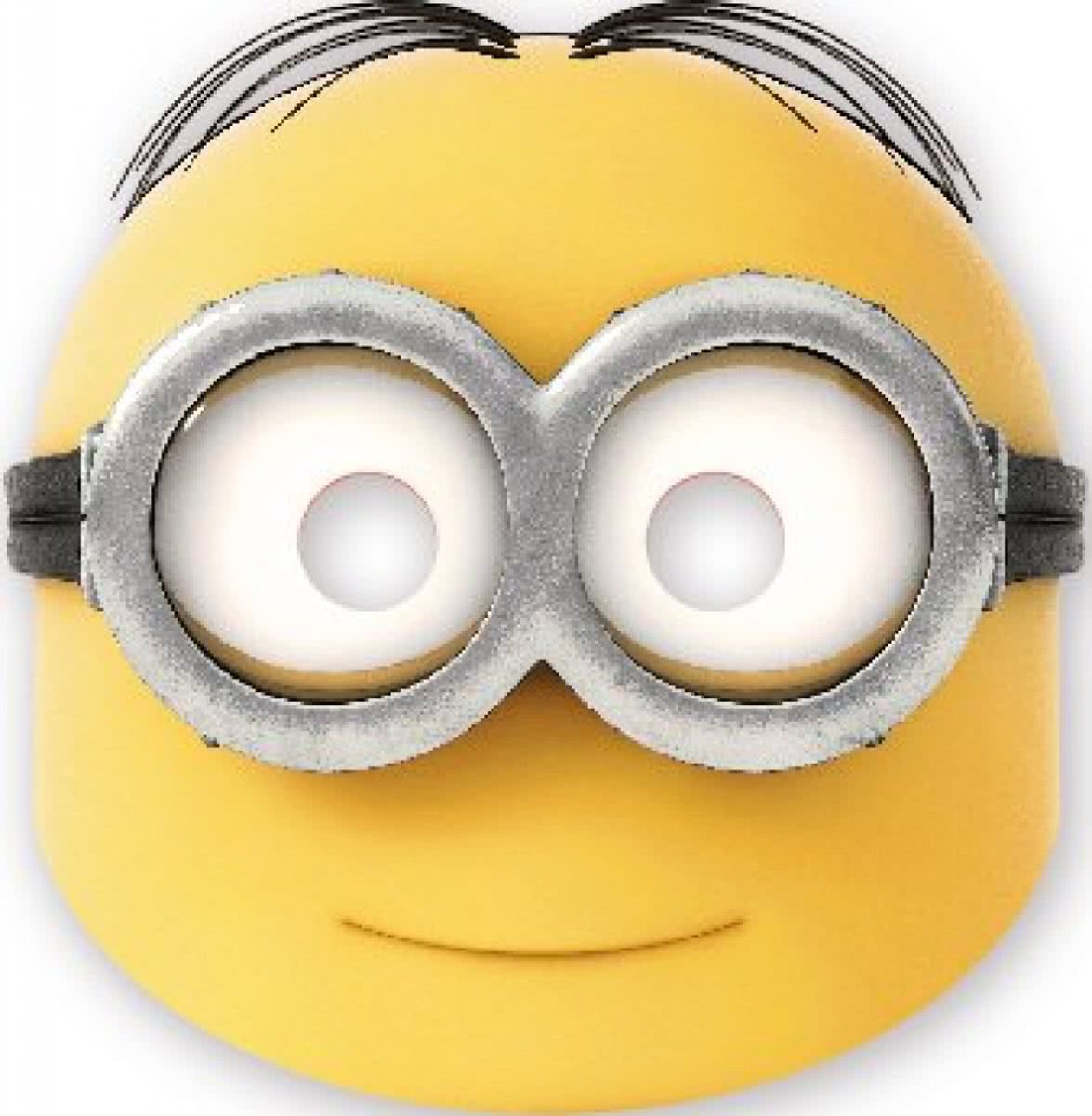 Minions Maskers 6 stuks