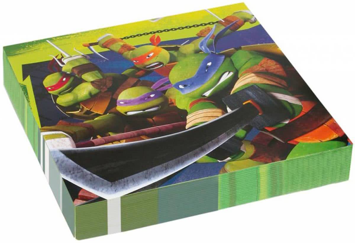 Ninja Turtles Servetten - 20 stuks