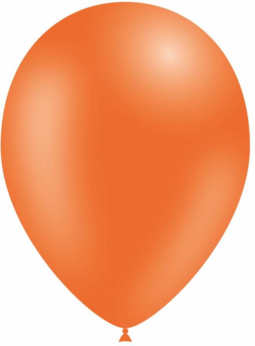 Oranje Ballonnen 25cm 50 stuks