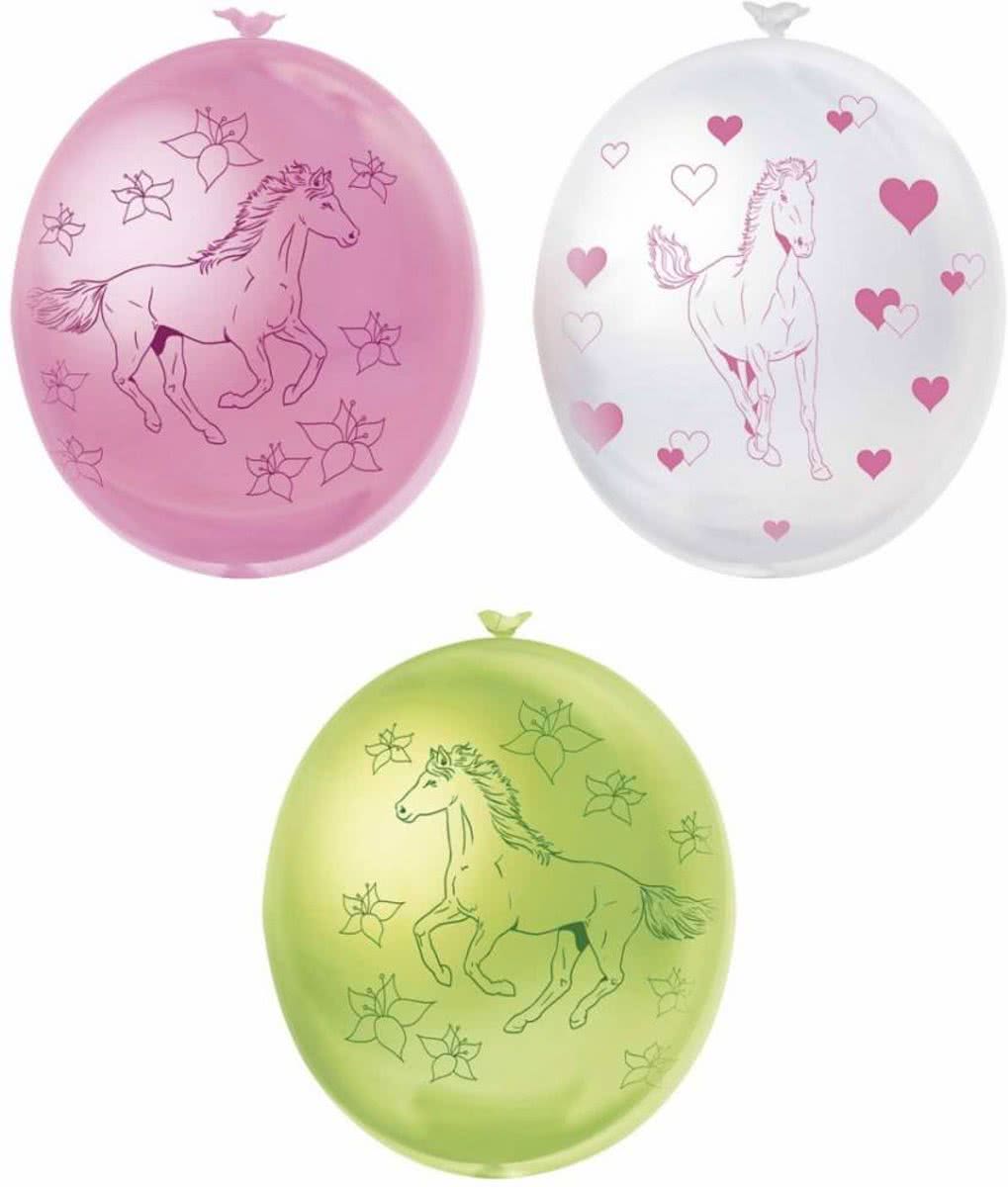 Paarden Ballonnen Restyle - 6 stuks