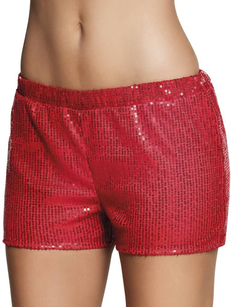 Rood Glitter Broekje medium