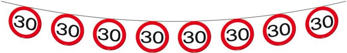 Slingers 30 Jaar Verkeersbord