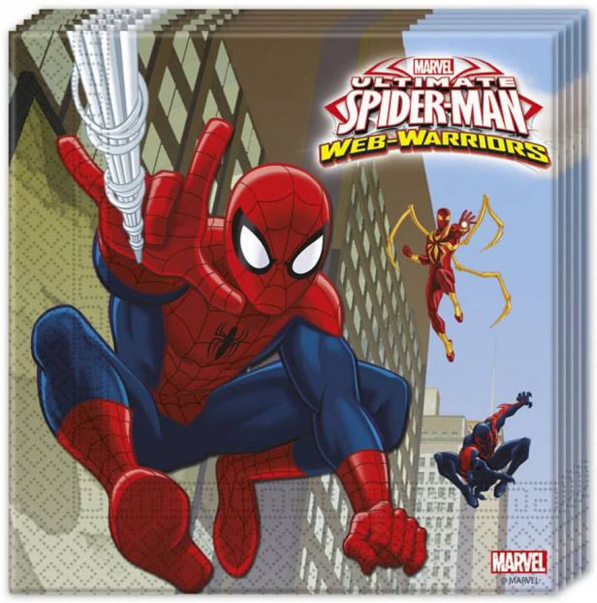 Spiderman Servetten - 20 stuks