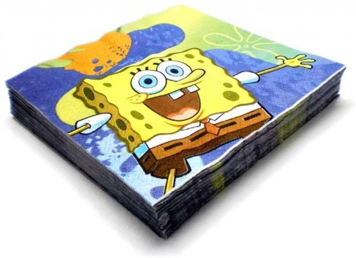 SpongeBob Servetten - 16 stuks