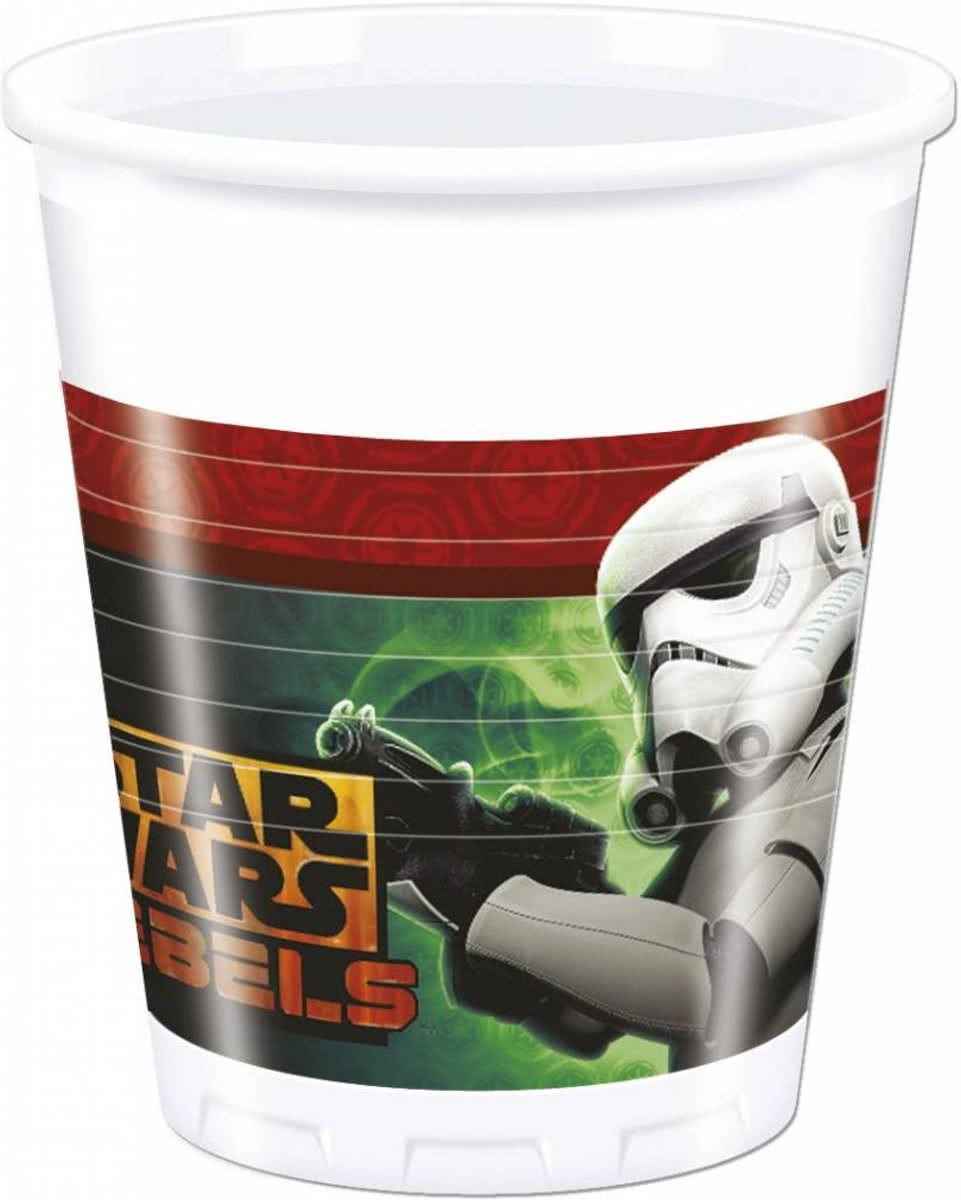 Star Wars Rebels Bekers 200ml 8 stuks