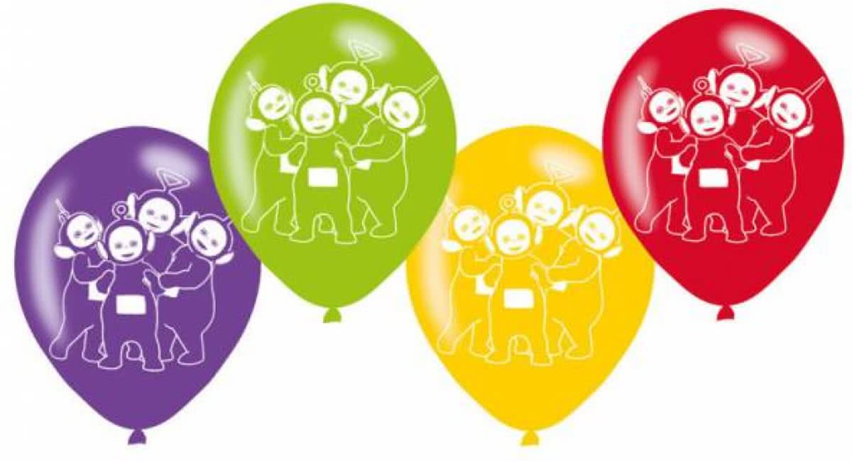 Teletubbies Ballonnen 23cm 6 stuks