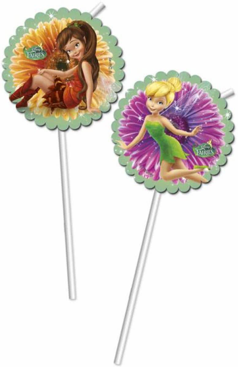 Tinkerbell Rietjes Fairies- 6 stuks