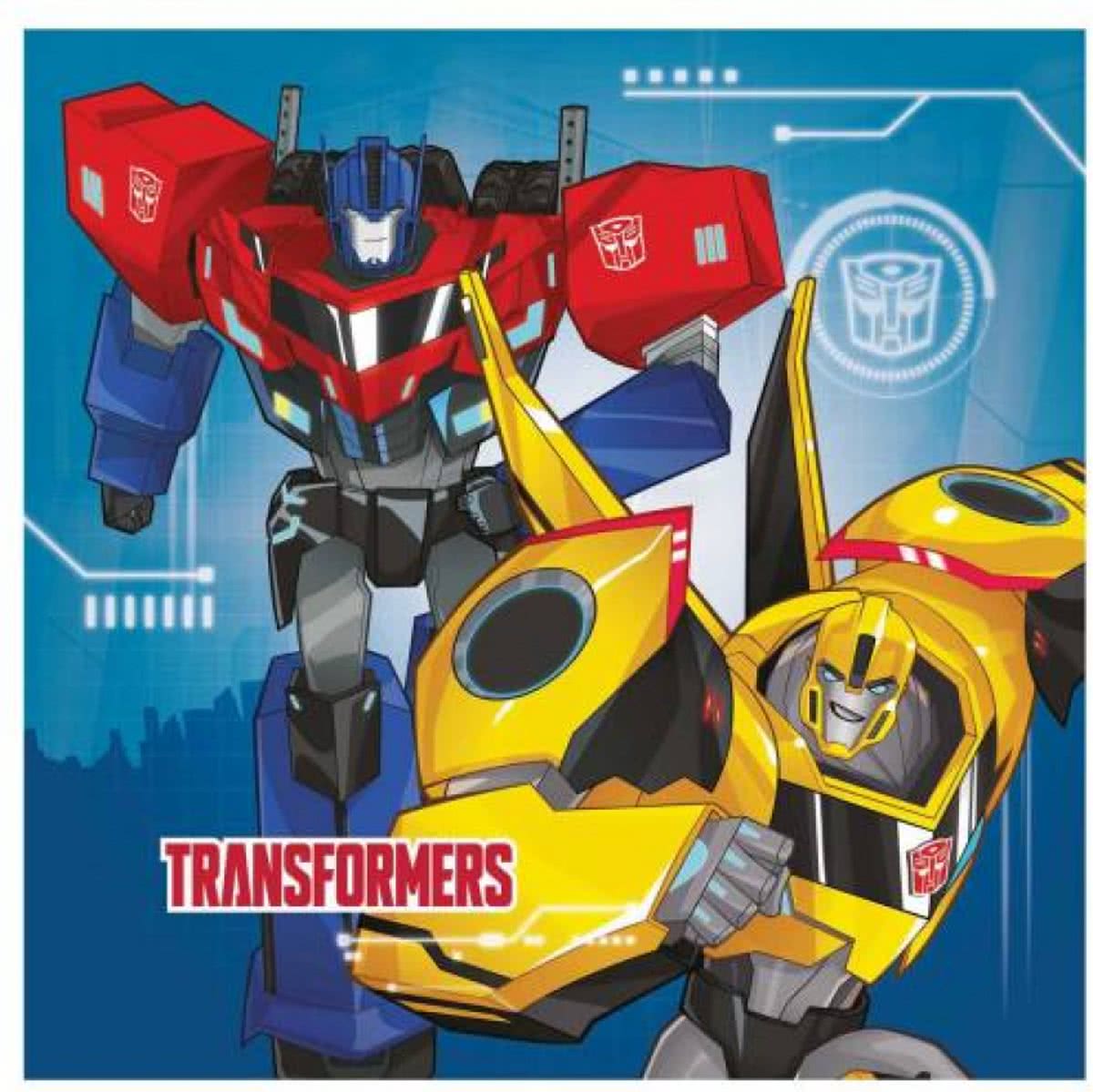 Transformers RID Servetten 20 stuks