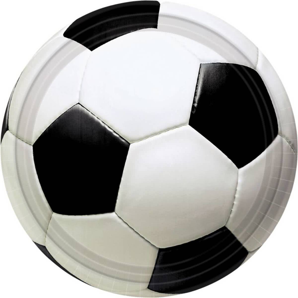 Voetbal Borden 18cm - 8 stuks