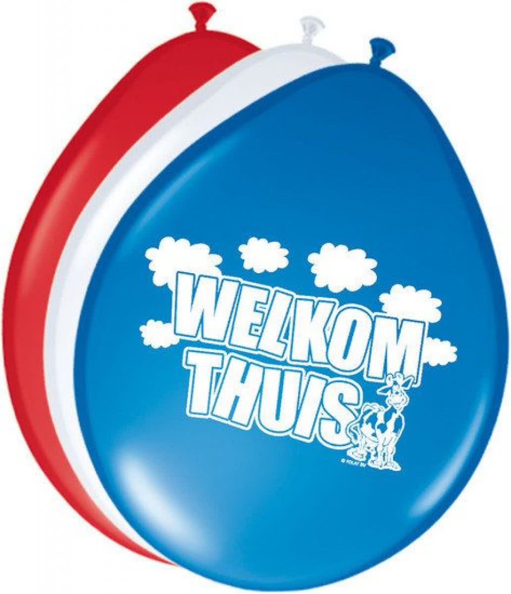 Welkom Thuis Ballonnen 30cm 8 stuks