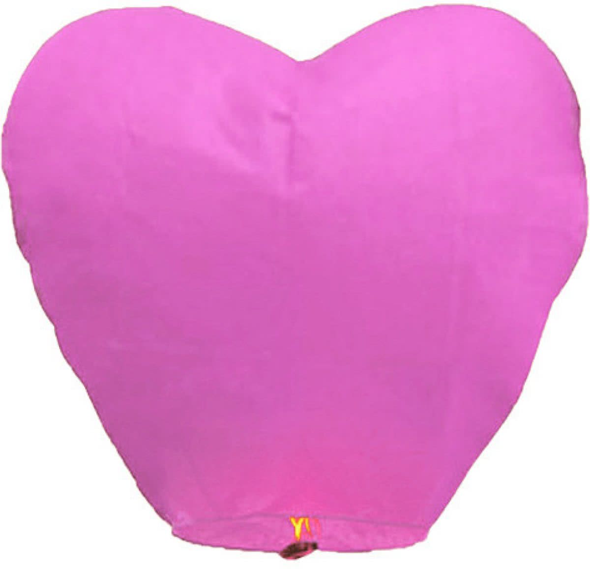 Wensballon Hart XL Roze 1 meter