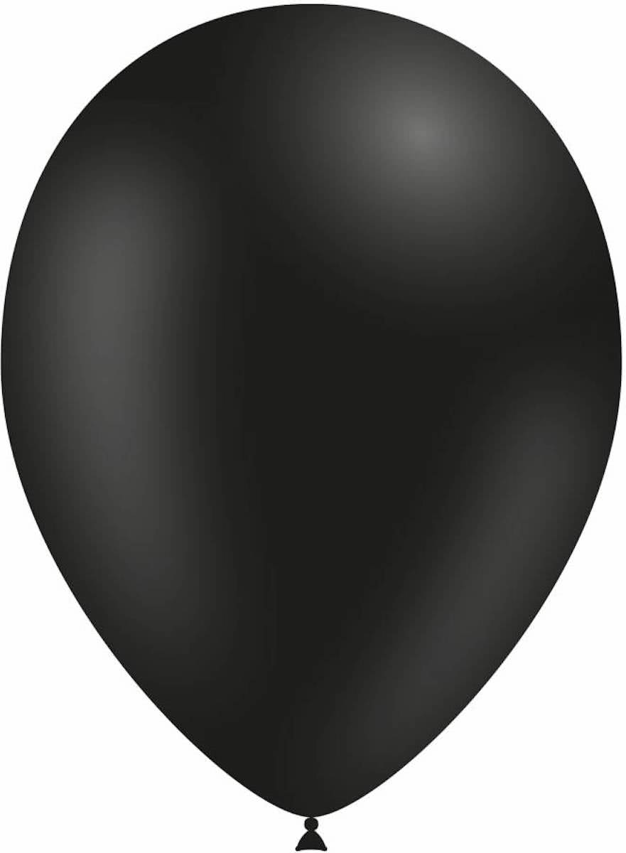 Zwarte Ballonnen 30cm 50 stuks