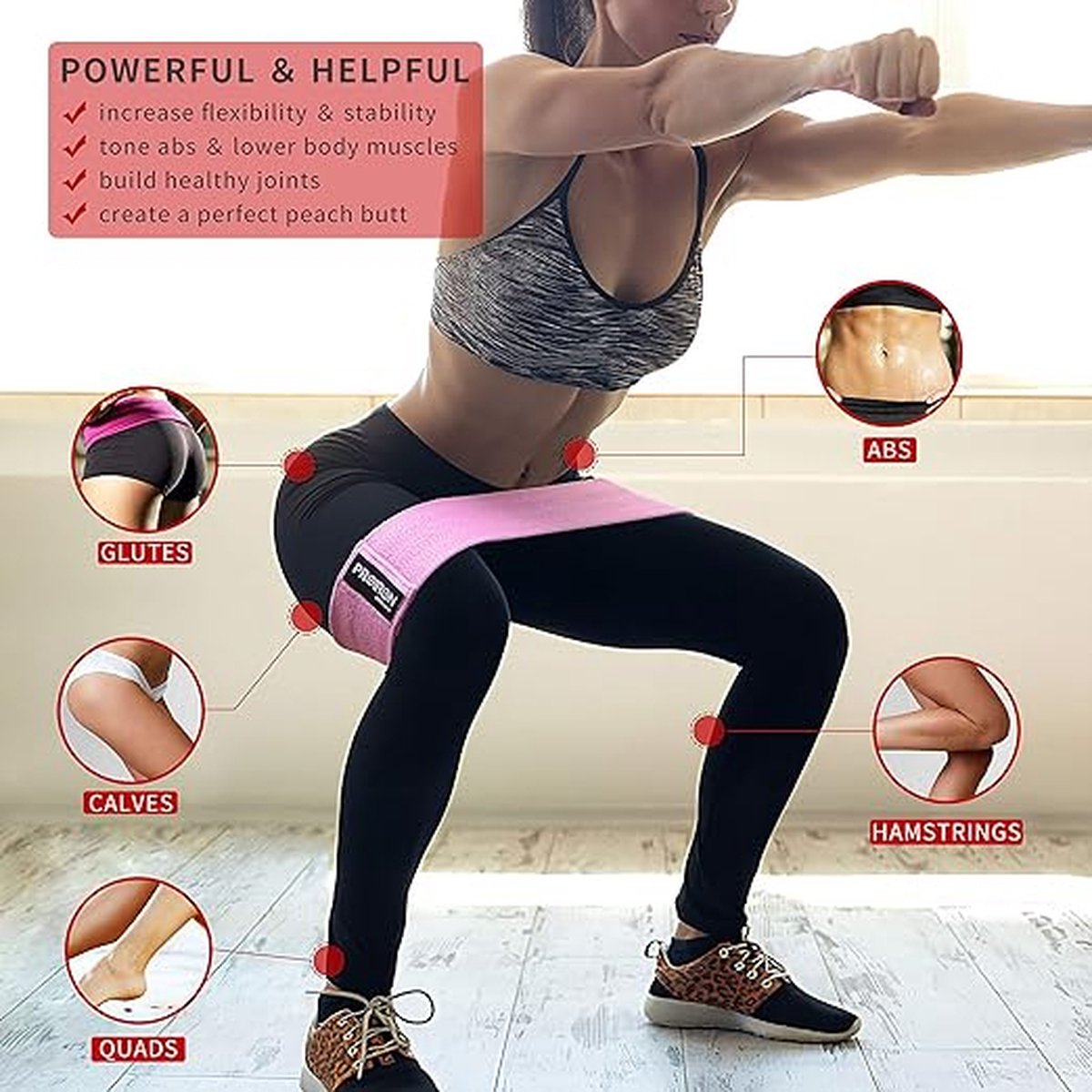 Hip Glutes Bands,   3