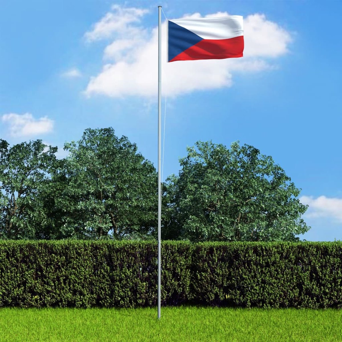 Prolenta Premium - Vlag Tsjechië 90x150 cm - Huis en Tuin