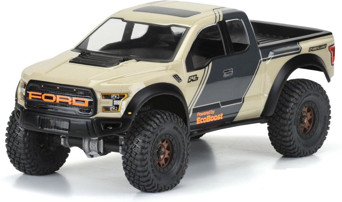 Pro-Line PRO-3516-00 1:10 Crawler-body 2017 Ford F-150 Raptor Wielbasis 313 mm Ongeverfd, niet gesneden