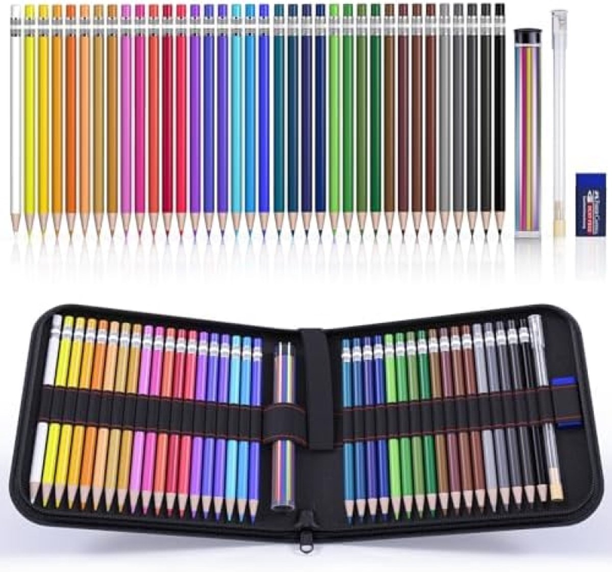   Mechanische Kleurpotloden Set - 36 Delig met Slijper en Opbergtas