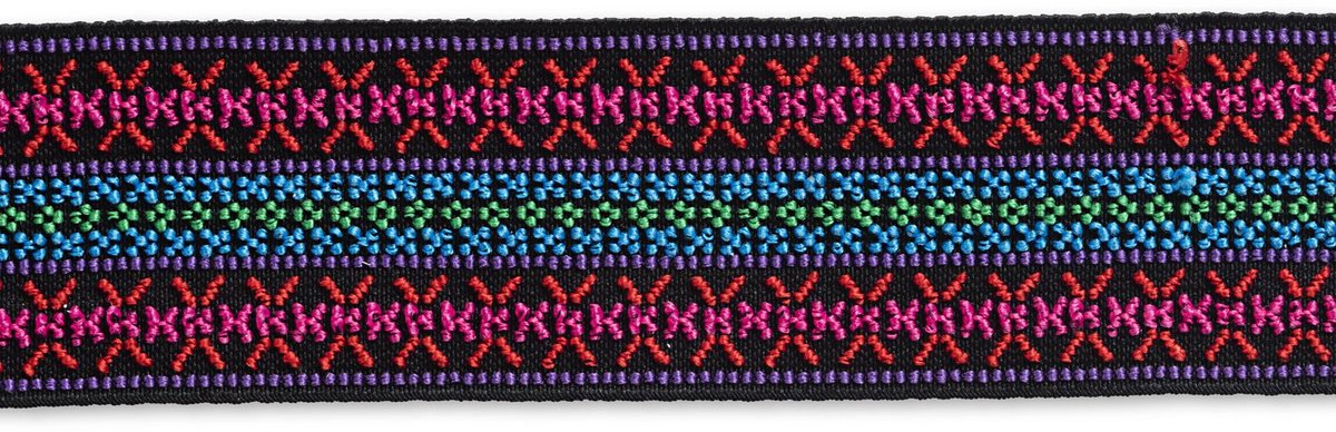 Elastiek Color 50 mm dessin fuchsia - Elastiek - Prym