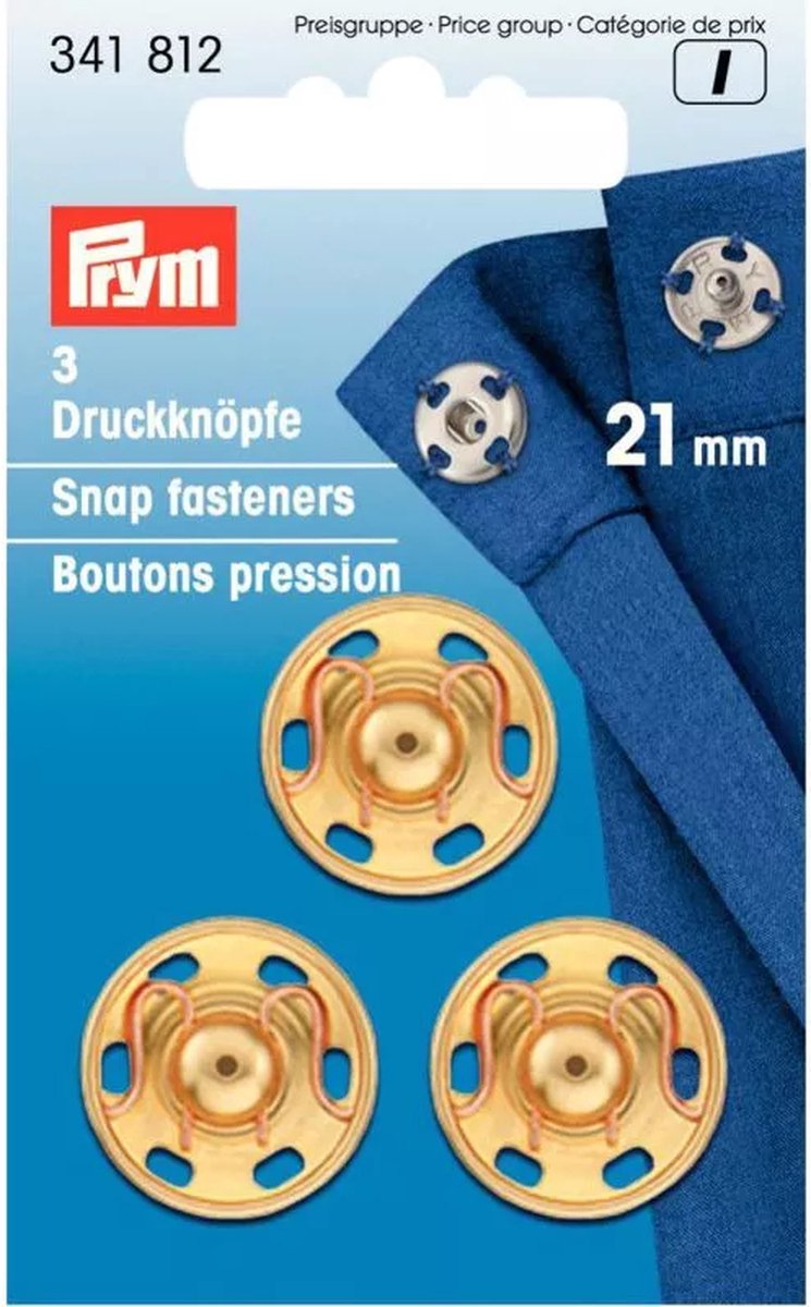 Prym Drukknoop 21mm