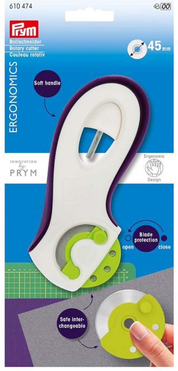 Prym MM Ergonomisch Rolmes 45 mm 610 474