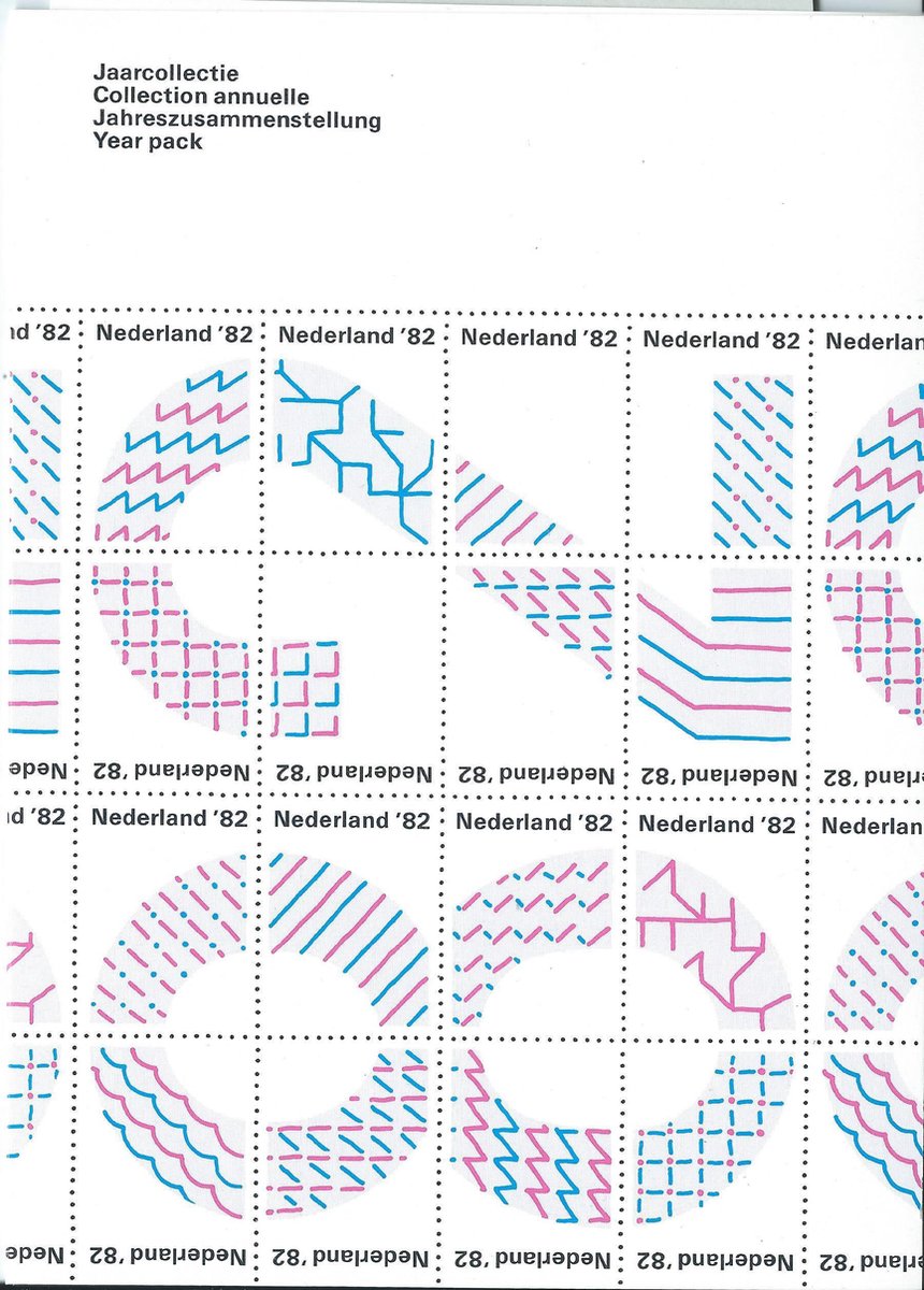 Nederland Jaarcollectie Postzegels 1982