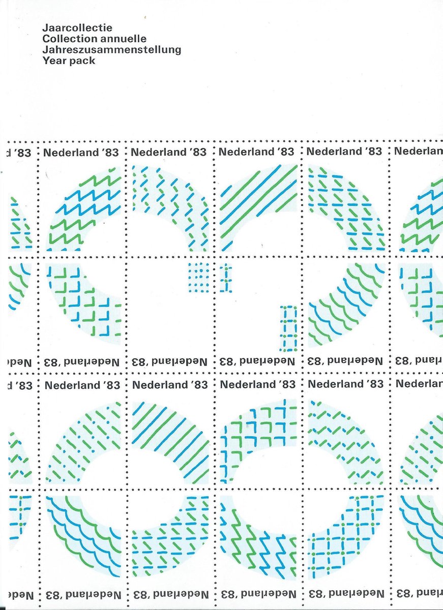 Nederland Jaarcollectie Postzegels 1983