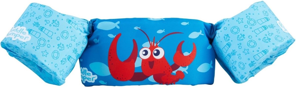 Puddle Jumpers - Verstelbare zwembandjes met kreeft - blauw