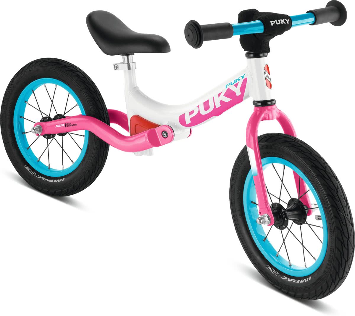 Puky Loopfiets LR Wit Met Roze