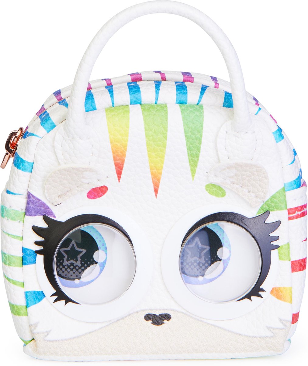   Micros - Stijlvolle kleine handtas Roarin Rainbow Tiger met rollende ogen