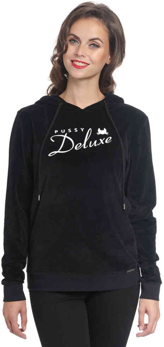 Pussy Deluxe Hoodie/trui -L- Zwart