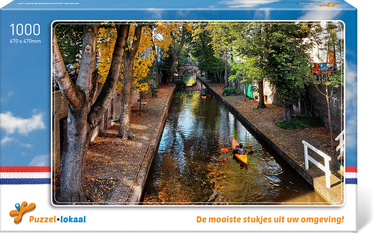 Puzzel - Utrecht - Nieuwe Gracht - Nederland - Legpuzzel - 1000 stukjes