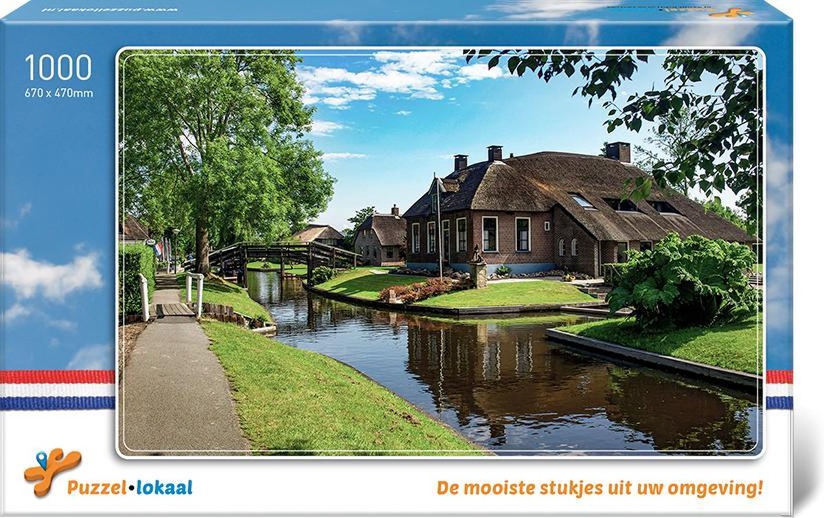 Puzzellokaal - Giethoorn - Legpuzzel - 1000 stukjes