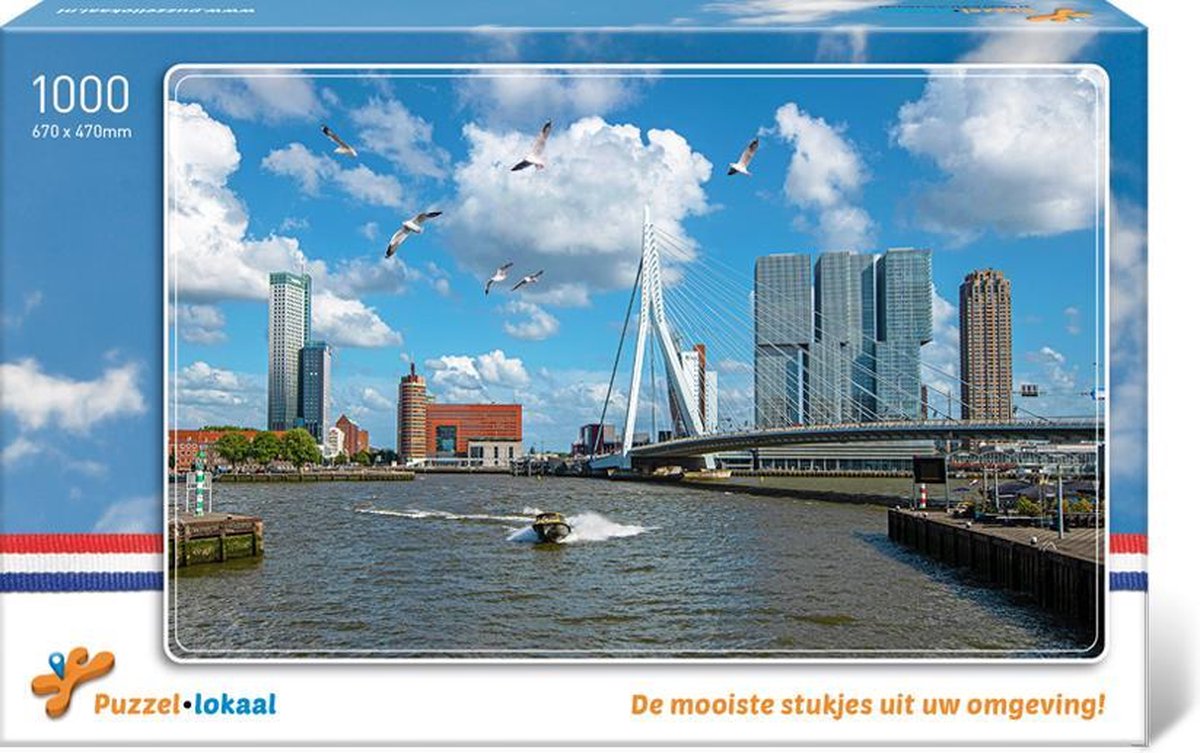 Puzzellokaal - Kop van Zuid - Rotterdam - Legpuzzel - 1000 stukjes