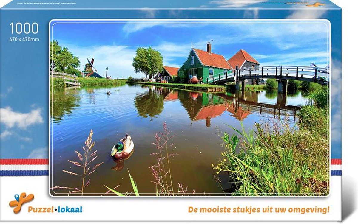 Puzzellokaal - Zaanse Schans - Legpuzzel - 1000 stukjes