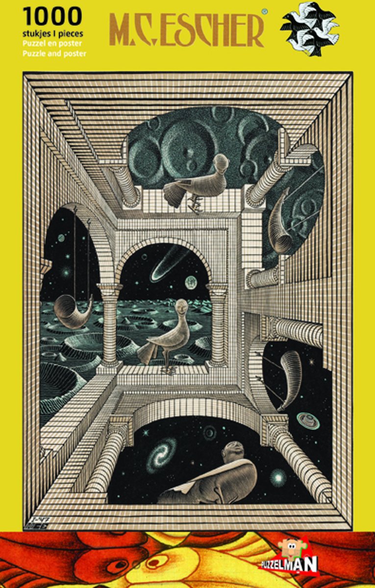 Andere Wereld - M.C. Escher (1000)