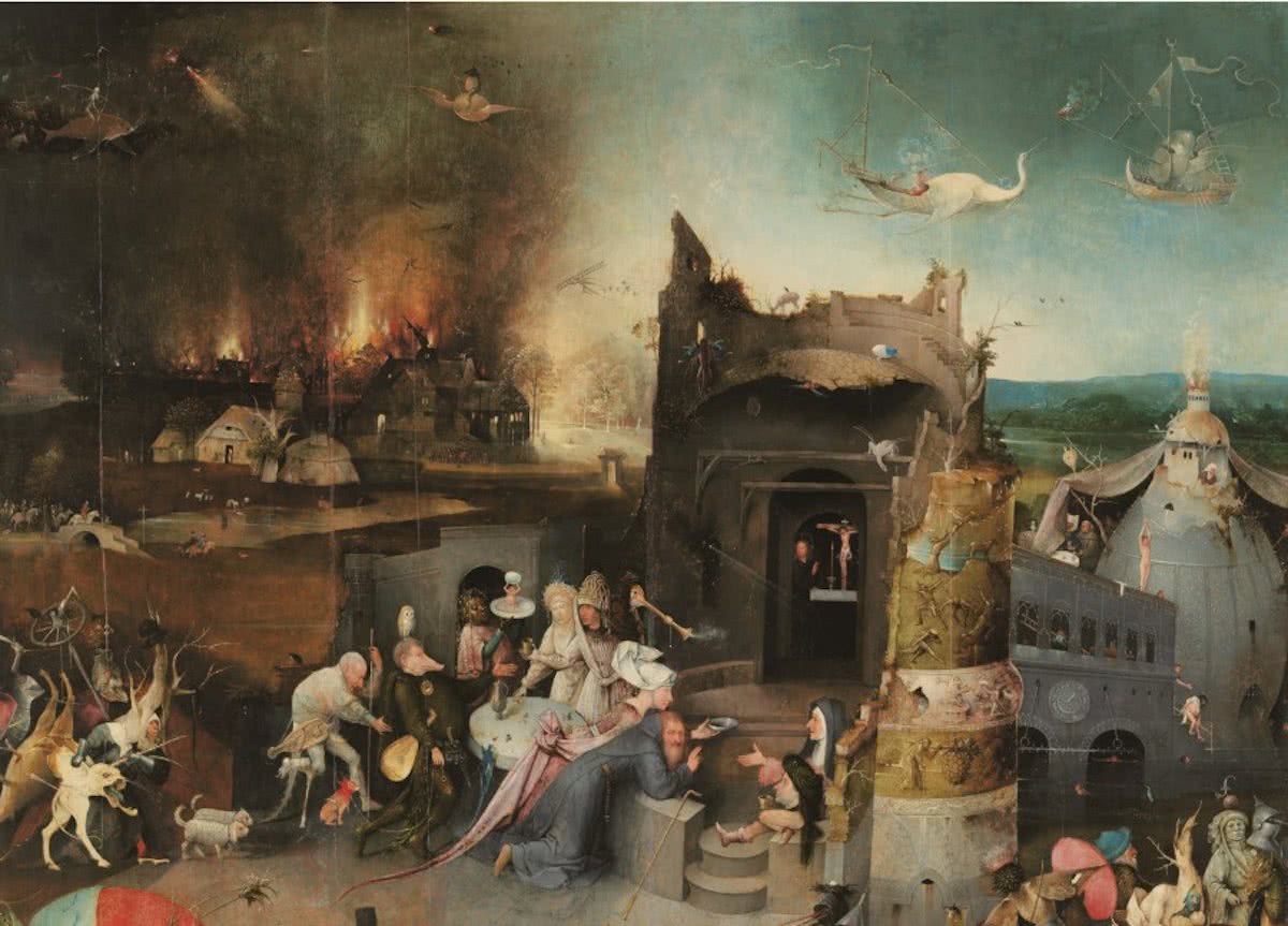 De Verzoeking - Jheronimus Bosch (Bosch500) (1000)