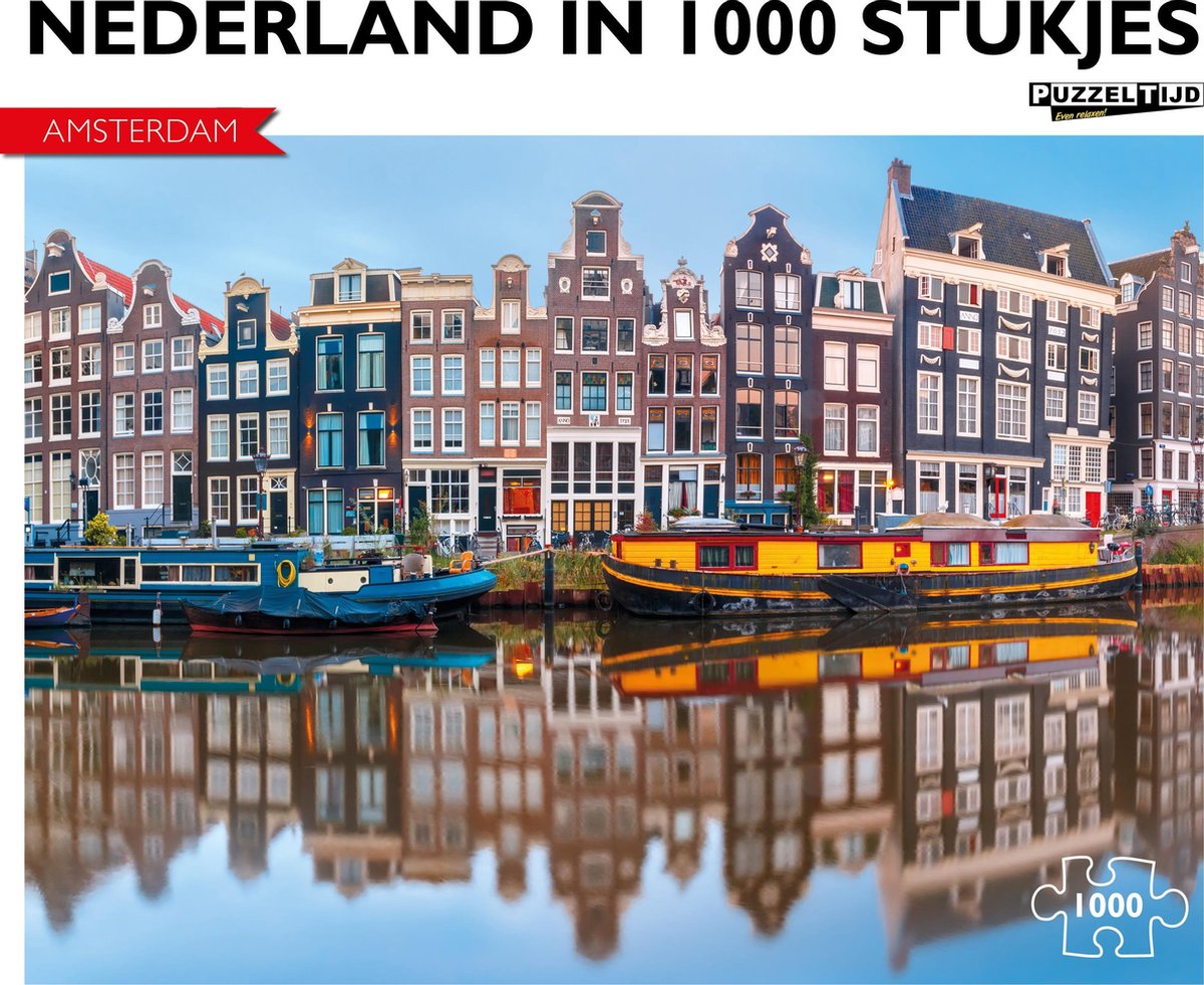 Nederland in 1000 stukjes - Amsterdam - Puzzeltijd