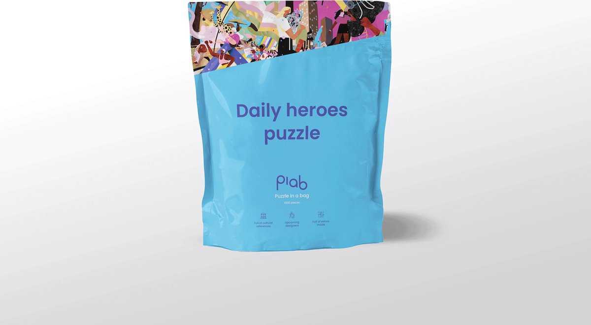 Puzzle in a Bag - Daily Heroes - Puzzel 1000 stukjes