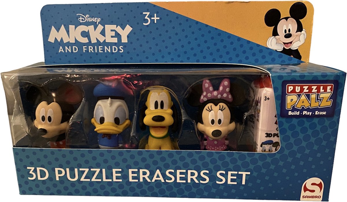 3D puzzel gum Disney Mickey and friends