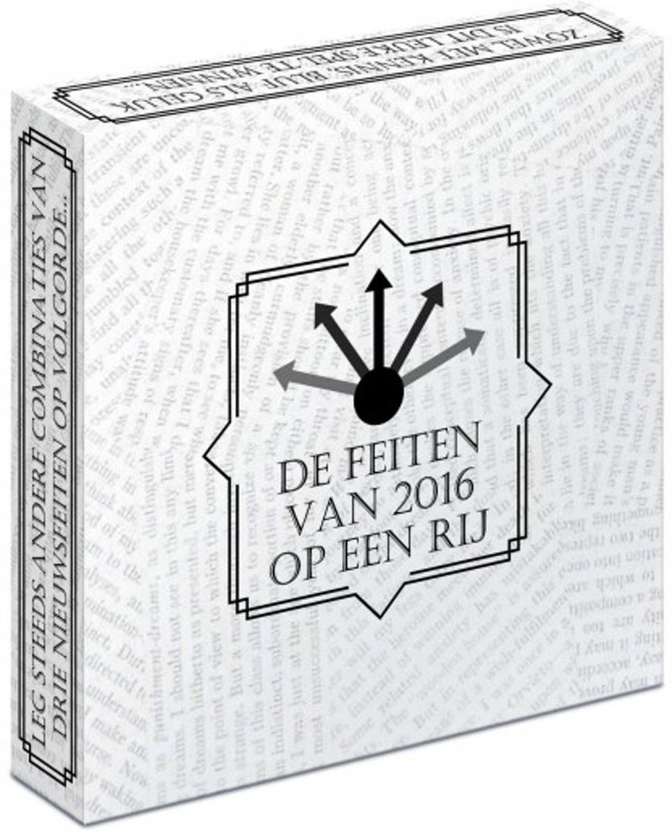 De Feiten van 2016 op een Rij