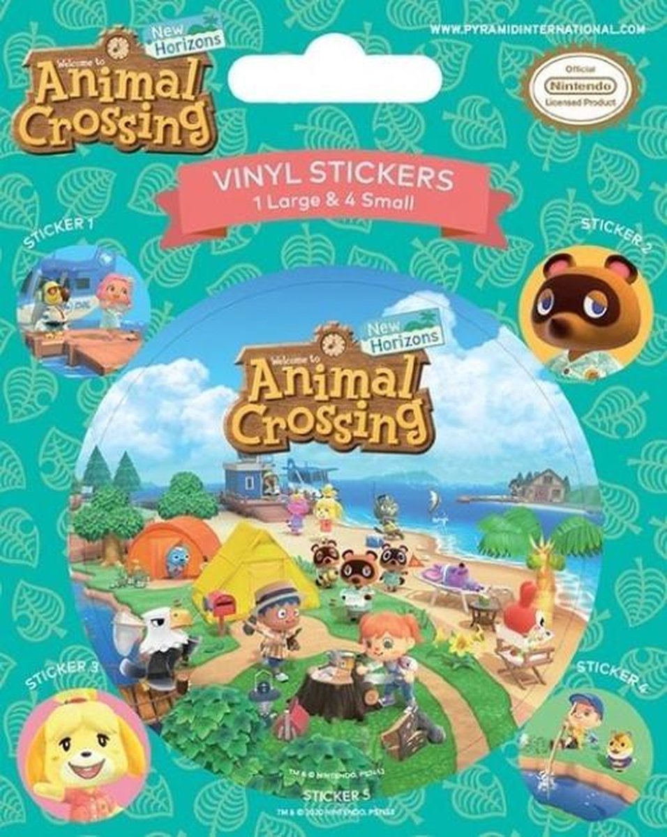 Animal Crossing - Vinyl Stickers