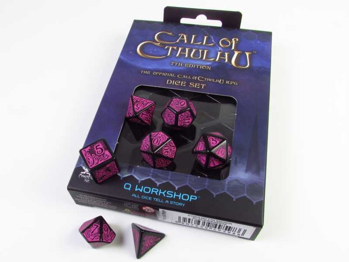 Call of Cthulhu 7th edition - Black & Magenta