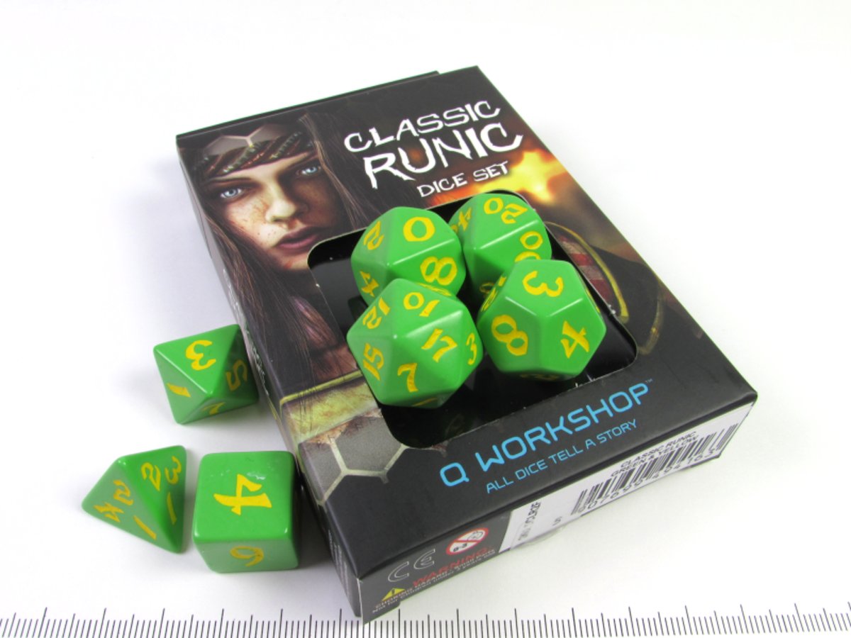 Classic Runic - Green w/yellow