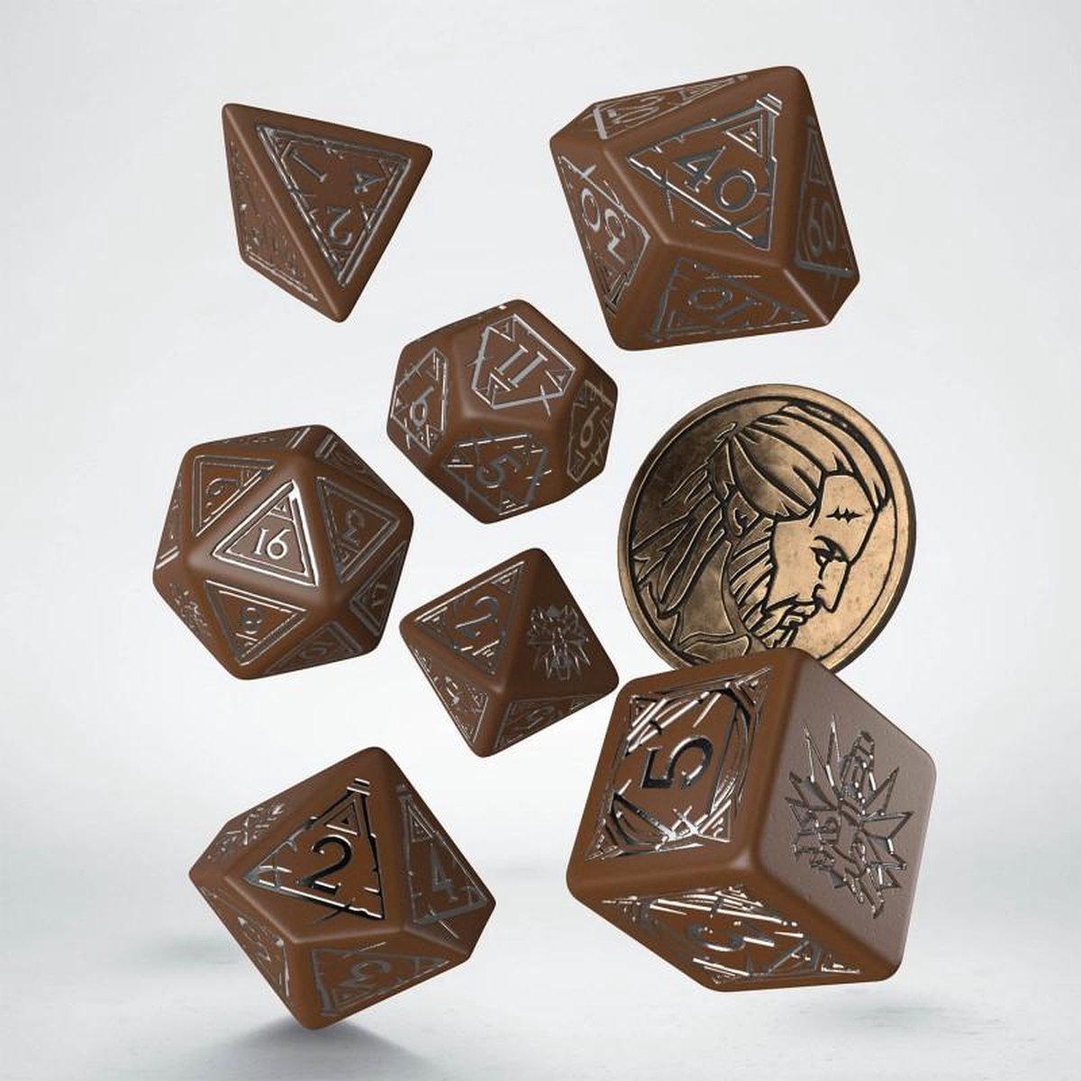 The Witcher Dice Set. Geralt - The Roachs companion