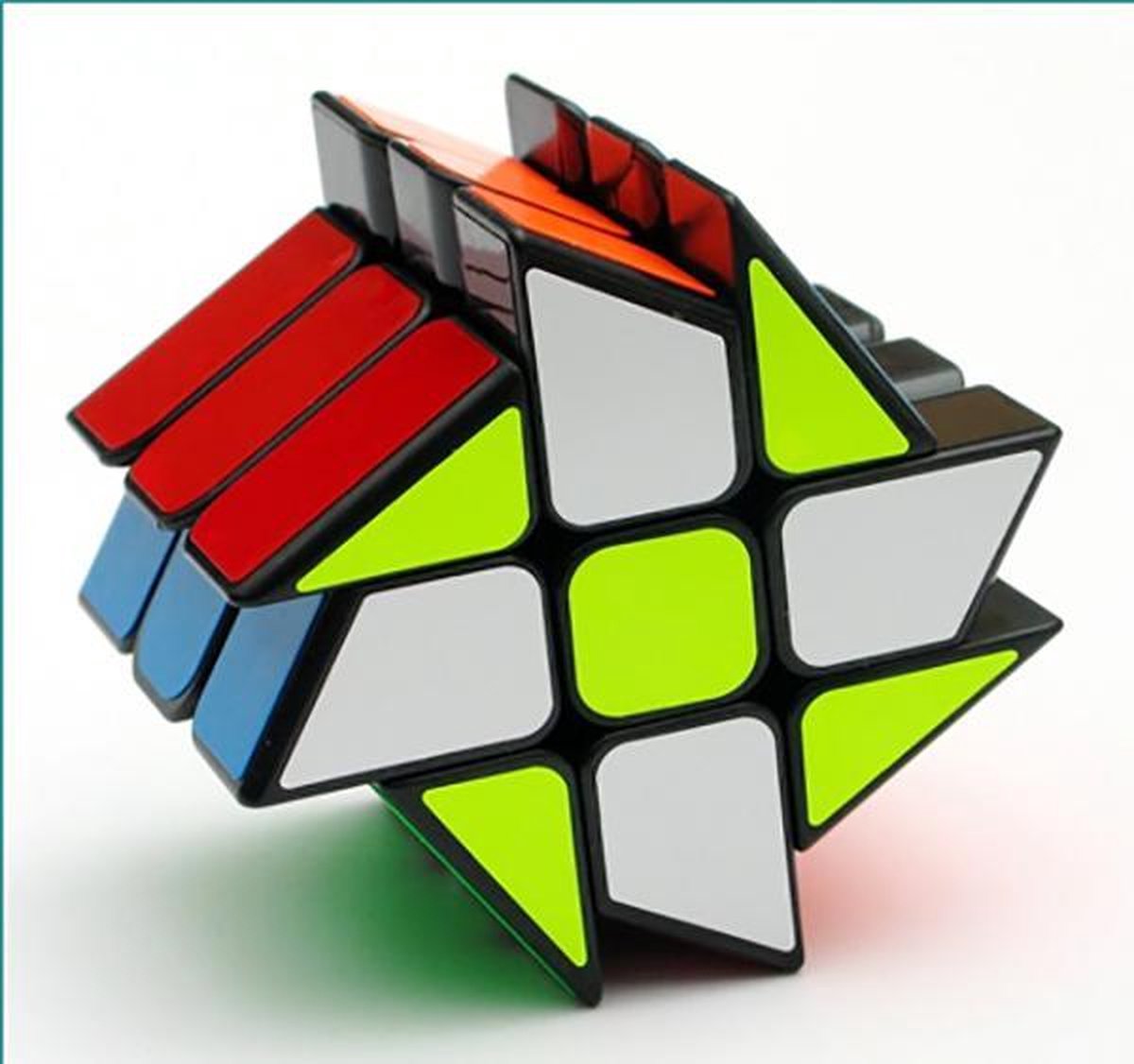 Fisher cube - rubik kubus - QiYi Cube - puzzel kubus 3x3 speelgoed ( 6x6cm)