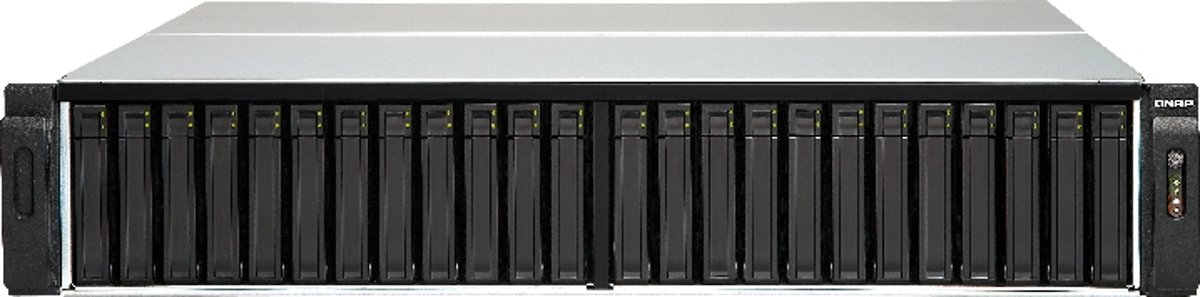 24 (+6)-Bay TurboNAS/ SAS 12G/ SAS/SATA6G/ Xeon D-1548 2.0GHz/ 32GB ECC RAM/ 4-LAN/ built0in 2 10Gb SFP+/ 40Gb network-ready/ iSCSI/ RAID 0/1/ 5/ 6/ 10/ 5+sp