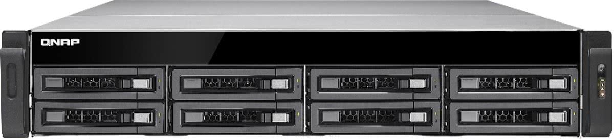 8-bay rack model/ Quad-core Intel(R) Xeon(R) E3-1245 v3 3.4 GHz processor/ 4GBDDR3 RAM/ 2.5i/3.5i SATA 6Gbps HDD/SSD/hard drives hot-swappable/ 2 x eSATA